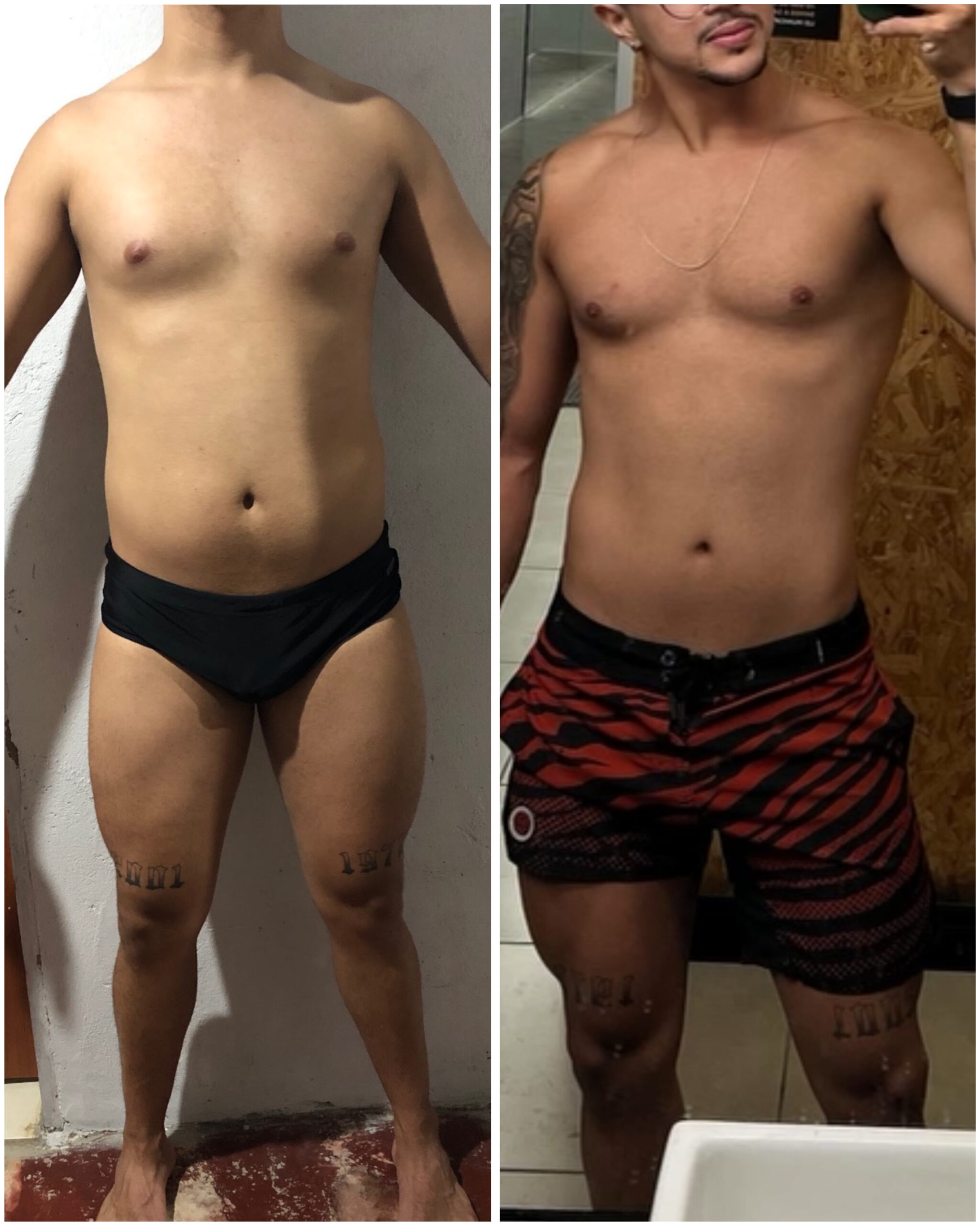 Resultado antes e depois 2